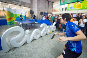Lan&ccedil;amento dos jogos ol&iacute;mpicos. (Foto: Rio 2016/Paulo Mumia)