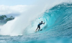 Gabriel Medina em Pipeline, no campeonato de 2014 - Foto: ASP / Divulga&ccedil;&atilde;o 