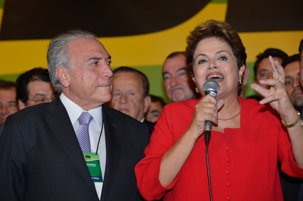 O vice-presidente da República, Michel Temer (PMDB) e a presidente Dilma Rousseff. (Foto: Fabio Rodrigues Pozzebom/Agência Brasil)