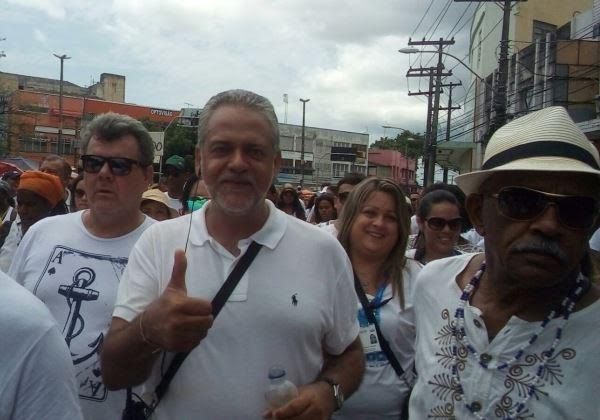 Presidente da Saltur, Isaac Edington, confirma apresentações gratuitas de Saulo no carnaval de Salvador (Foto: Ivana BRaga/bahia.ba