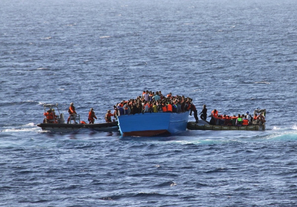 Imigrantes (Foto: Winkler/Bundeswehr)