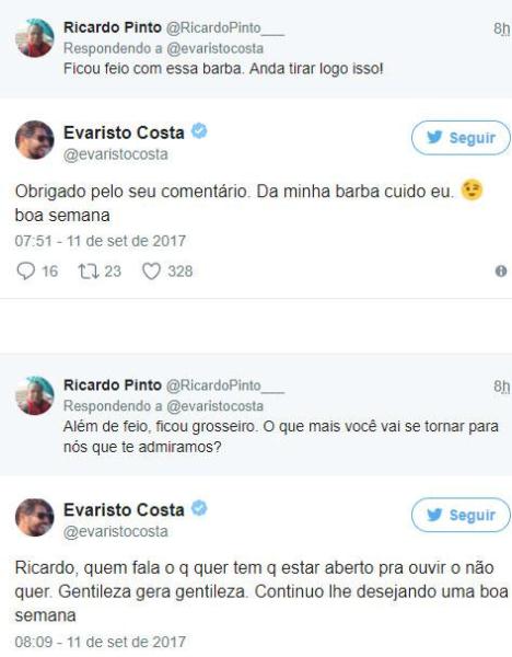 evaristo costa twitter