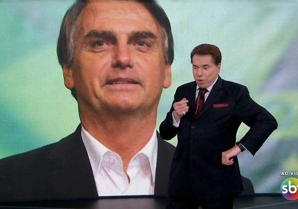 bolsonaro silvio santos foto reproducao