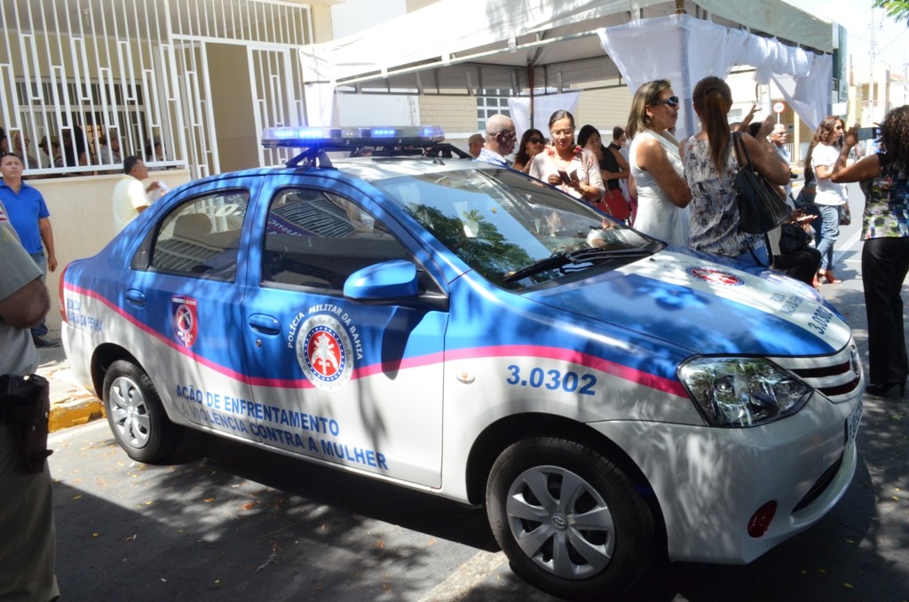 Ronda Maria da Penha chega a Juazeiro. (Foto: Reprodução/PMBA)