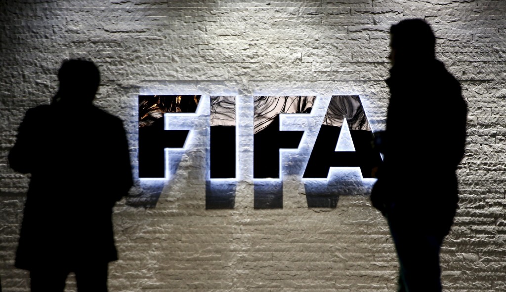 Logo da Fifa visto na sede da organização, em Zurique. (Foto: Reuters/Arnd Wiegmann)