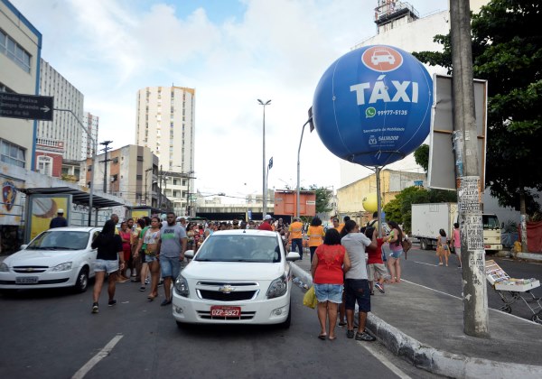 Ponto de Taxi_Carnaval Salvador 2018_Foto_Jefferson Peixoto_Secom_Pms