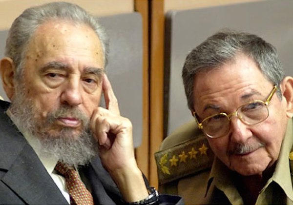 raul e fidel castro