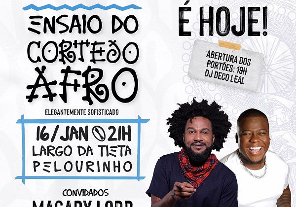 Banda Cortejo Afro recebe Escandurras e Magary Lord no Ensaio desta…