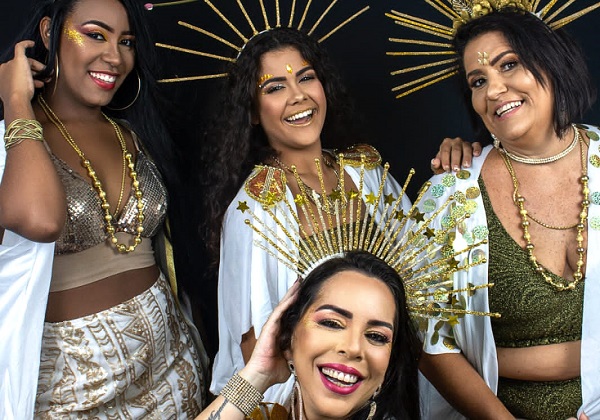 As ‘Deusas’ no Carnaval 2023; bloco feminino desfila na abertura da…