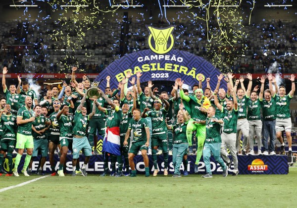 Palmeiras conquista o 12º Campeonato Brasileiro de sua história
