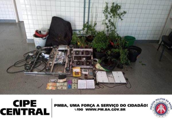 PM desarticula laboratório de drogas em Ipiaú