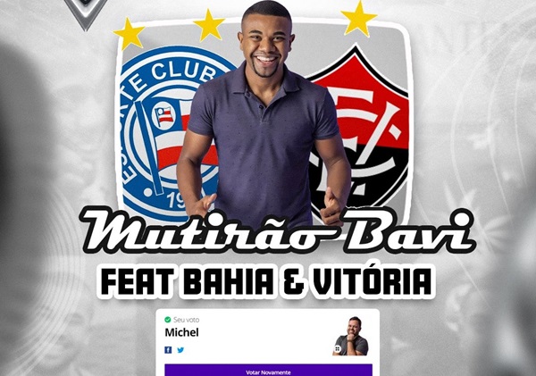 Torcidas do Bahia e do Vitória se unem em mutirão para ajudar Davi no…
