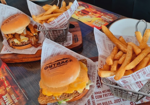 Outback apresenta hambúrgueres inéditos feitos de 100% picanha; saiba…