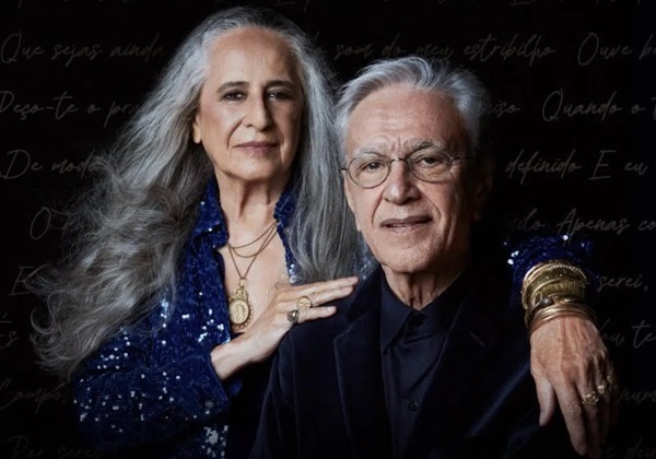 Maria Bethânia e Caetano Veloso anunciam turnê; Salvador recebe show…