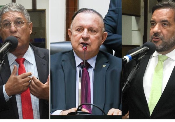 Rosemberg Pinto, Adolfo Menezes e Alan Sanches