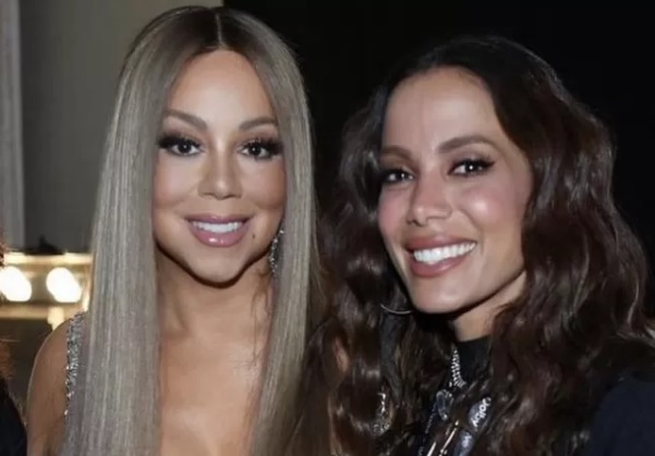 Anitta celebra encontro com Mariah: ‘Minha cantora favorita no mundo’