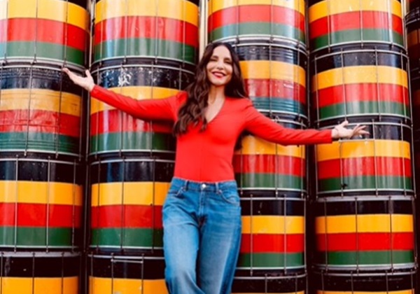 Ivete celebra 45 anos do Olodum: ‘Obrigada por me permitir viver toda…
