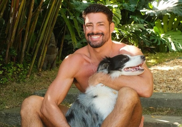Cauã Reymond celebra alta de sua cachorra que foi envenenada: ‘sextou…