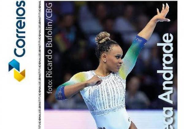 Destaque na ginástica do Brasil, Rebeca Andrade vai estampar selo…