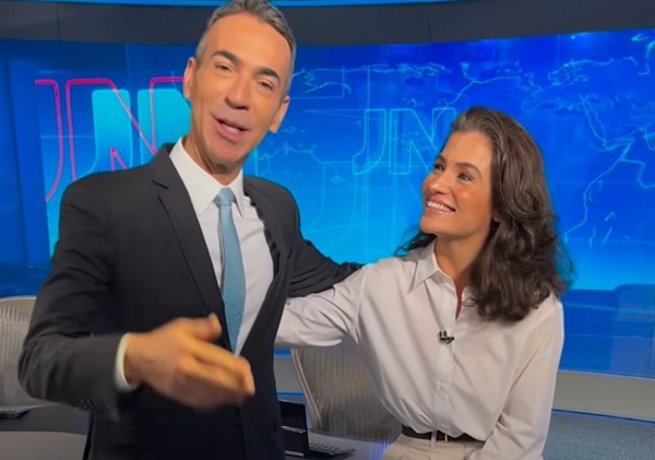 Cesar Traili substitui William Bonner no ‘Jornal Nacional’