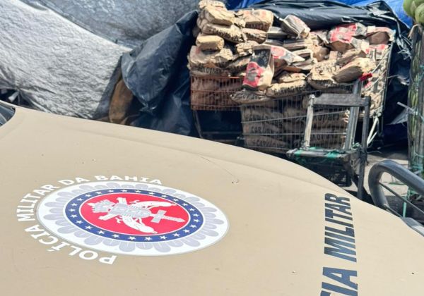 Carga irregular de quase 500 kg é apreendida pela PM em Salvador