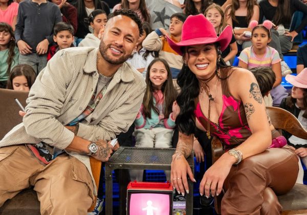 Neymar desvia o olhar de Ana Castela e web especula: ‘Tá com medo?’