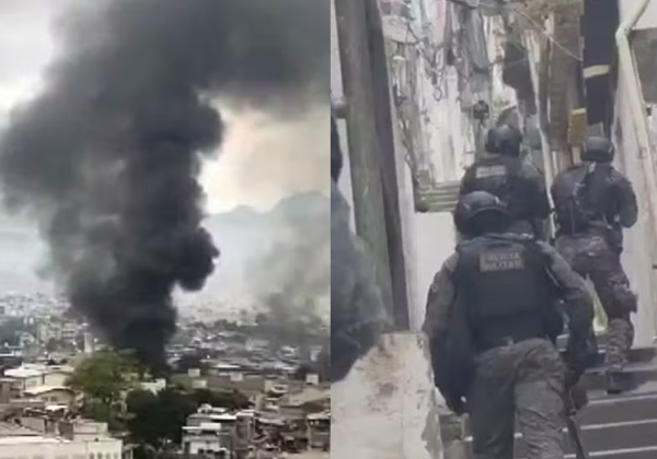 Megaoperação contra Comando Vermelho no Rio deixa 20 mortos e 56 presos