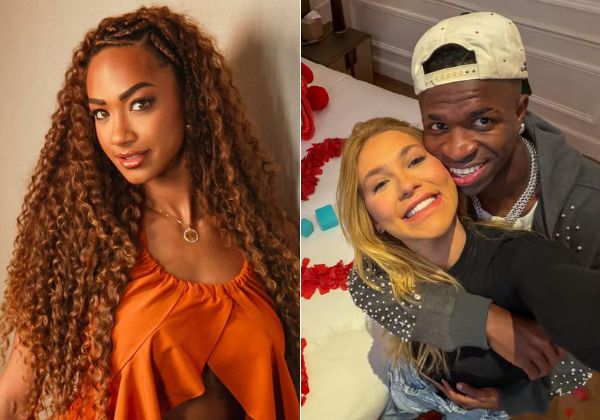 Aline Patriarca defende Vini Jr após críticas à aparência do jogador: ‘Tem o molho’