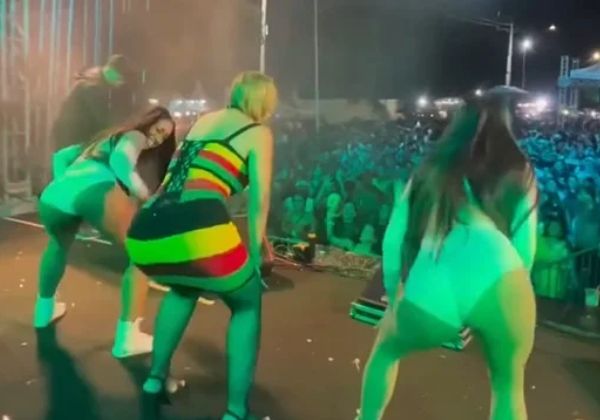 VÍDEO: Prefeita baiana ‘quebra tudo’ em show da banda La Fúria
