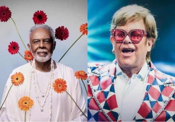 Gilberto Gil e Elton John são confirmado no Rock in Rio 2026