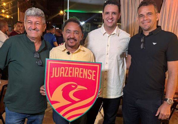 Juazeirense apresenta novo escudo: ‘Traduz nossa força e ambição’