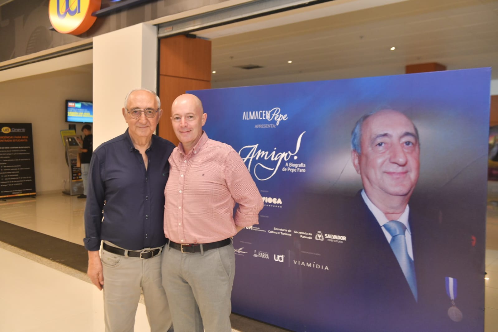 Filme sobre trajetória do empresário Pepe Faro emociona na pré-estreia em Salvador