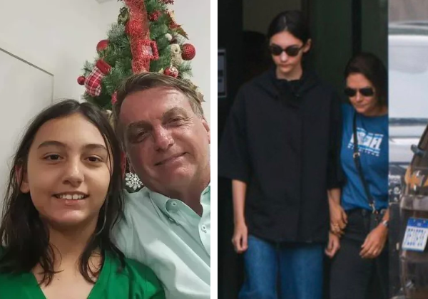Filha de Jair Bolsonaro chama atençao nas redes sociais devido a detalhe
