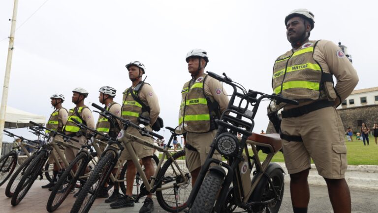 Policiamento ciclístico reforça segurança durante Operação Verão na…