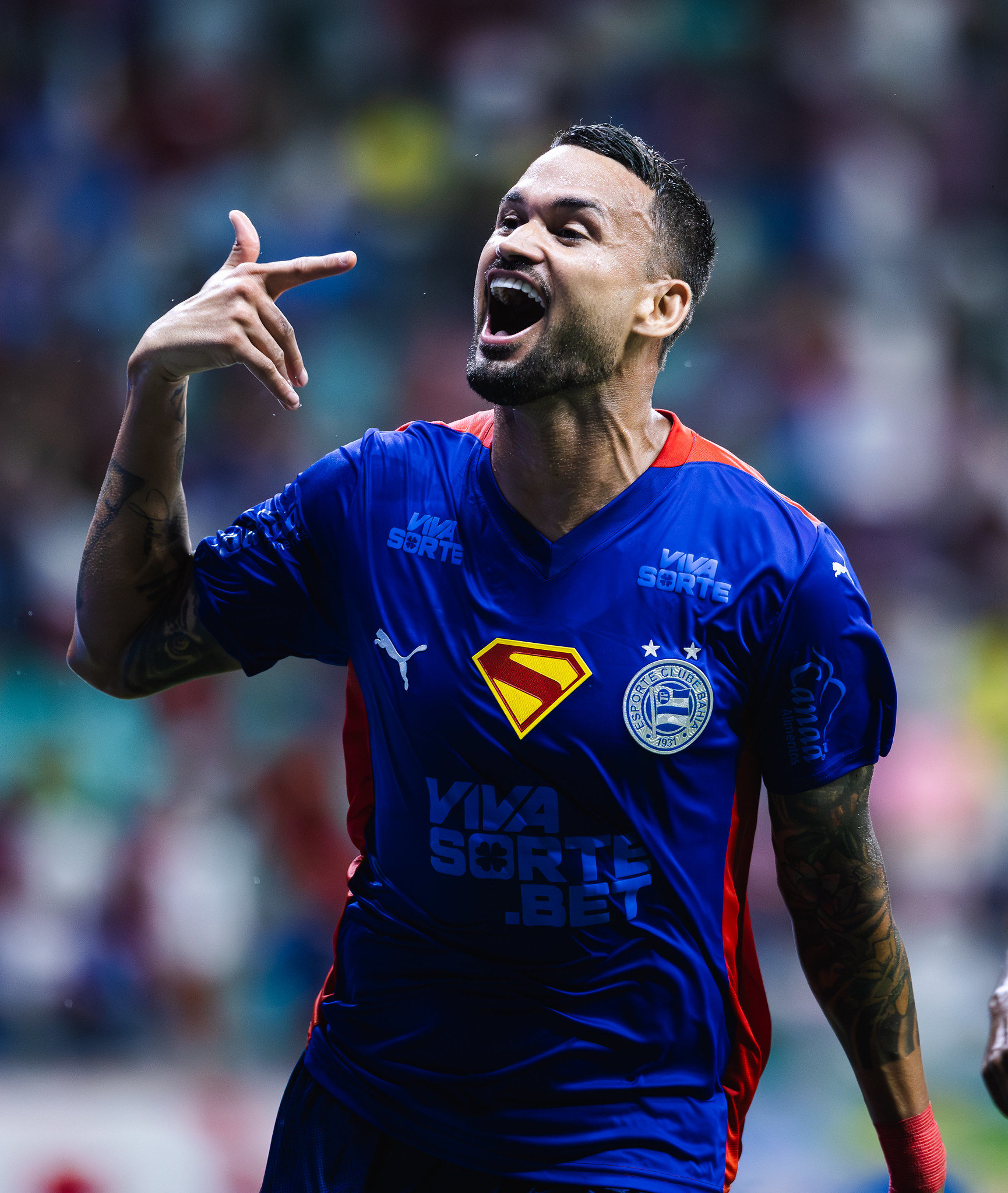 Artilheiro do Bahia fez o melhor ano da carreira em participação de gols