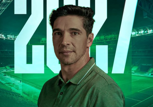 Palmeiras renova contrato de Abel Ferreira até dezembro de 2027