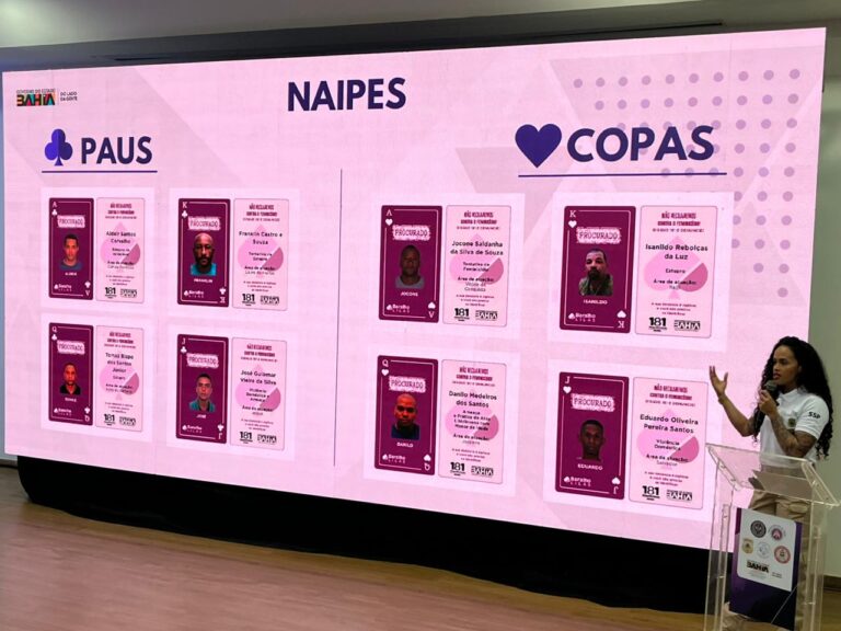 SSP divulga mais três criminosos procurados no Baralho Lilás