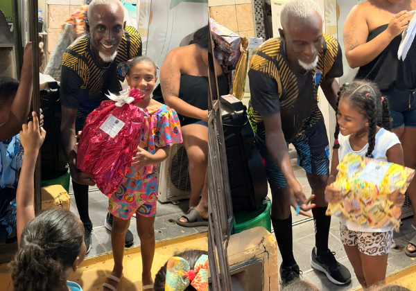 Ação social natalina doa presentes para 380 crianças na Federação