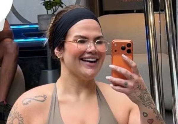Thais Carla exibe corpo após perder 75 kg e web reage: ‘Emagreceu demais’