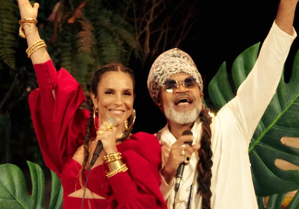 Ivete Sangalo e Carlinhos Brown se unem em celebração pela paz em Salvador