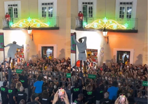 VÍDEO: Vandal canta para fãs do lado de fora após show gratuito superlotar local