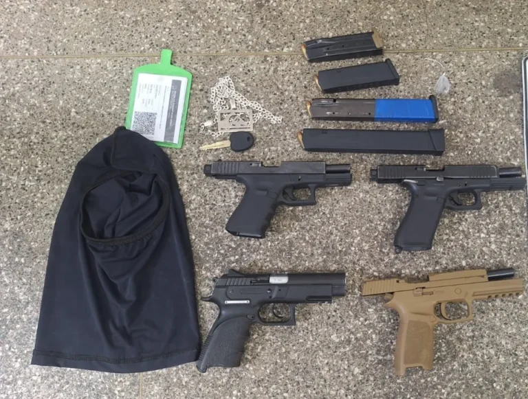 Quatro homens são presos por porte ilegal de armas em Ilhéus