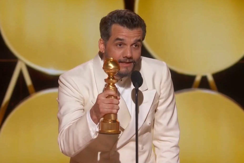 Wagner Moura vence Globo de Ouro de Melhor Ator Dramático por ‘O Agente Secreto’