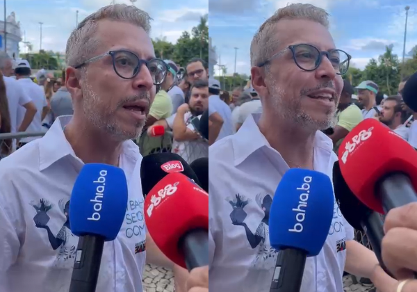 Bruno Monteiro ressalta fé e avanços da cultura na Lavagem do Bonfim