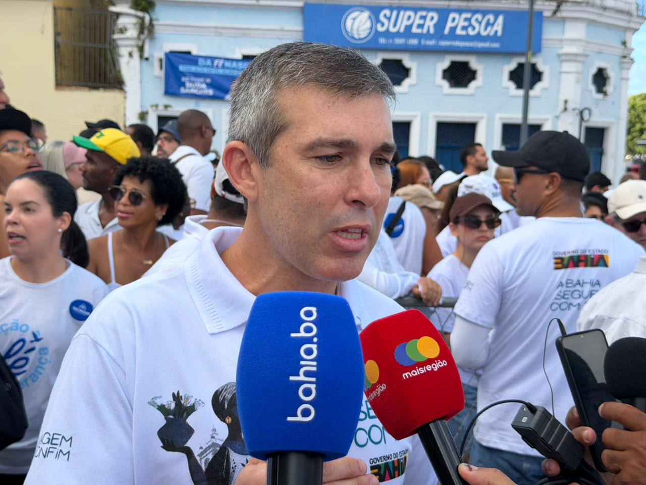 Werner defende gestão da segurança e destaca redução da criminalidade na Bahia