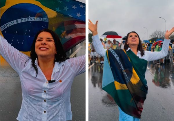 Baiana e patriota, Mara Maravilha revela interesse em disputar Senado Federal