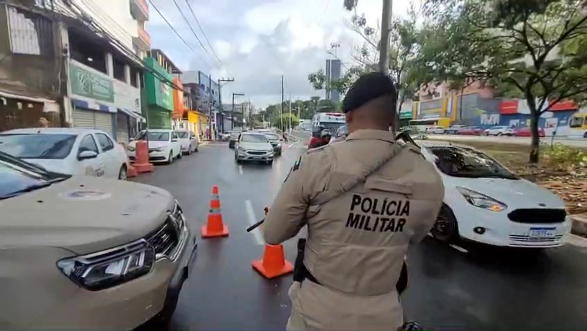 PM reforça segurança pré-Carnaval em Salvador e no interior com Operação Força Total