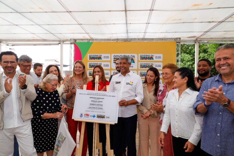 Governo do Estado entrega UTI cardiovascular do Hospital Ana Nery e…