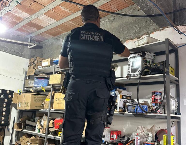 Polícia apreende 13 armas em operação contra oficina clandestina no…