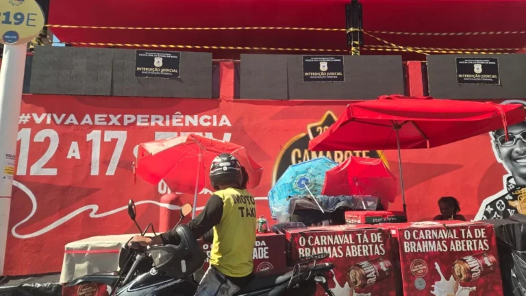 Camarote no circuito Dodô é suspenso após operação policial às…